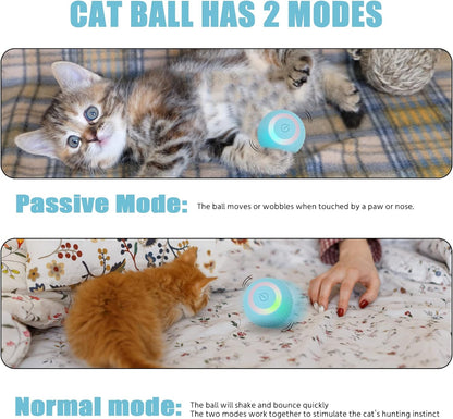 Smart Electric Cat Toy Ball Interactive