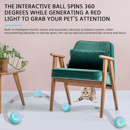 Smart Electric Cat Toy Ball Interactive