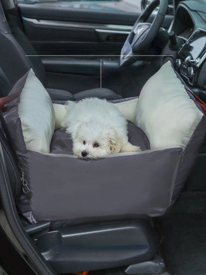 Waterproof Dog Car Seat Bed - First Class