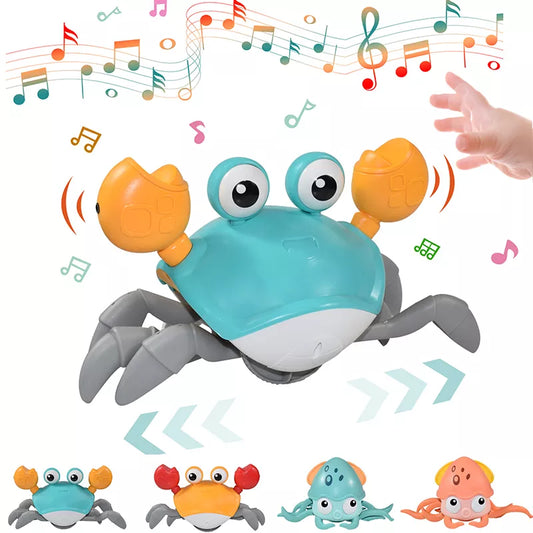 Dancing Crab, Octopus Crawling Toy Musical