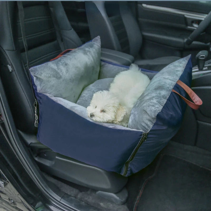 Waterproof Dog Car Seat Bed - First Class