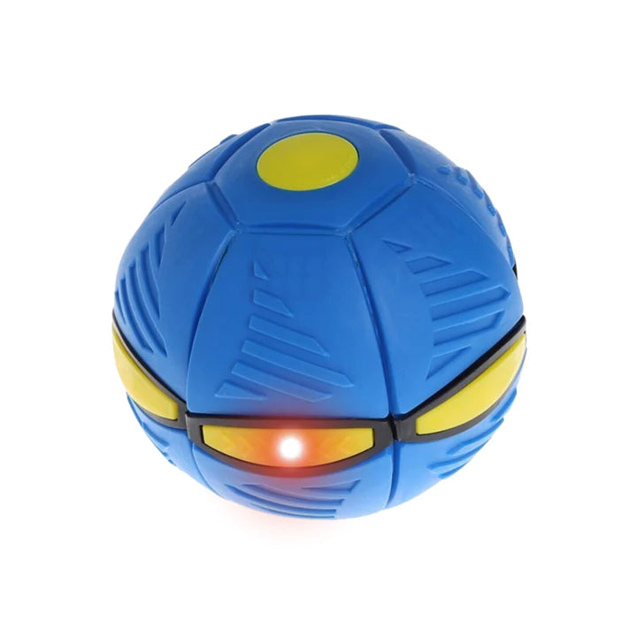 Flying Disc Interactive Saucer Ball Dog Toy