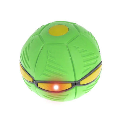 Flying Disc Interactive Saucer Ball Dog Toy